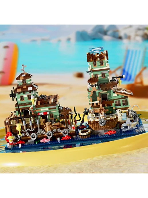 LEGO Конструктор Архитектор Пристань 2760 деталей, вариант, фото 7
