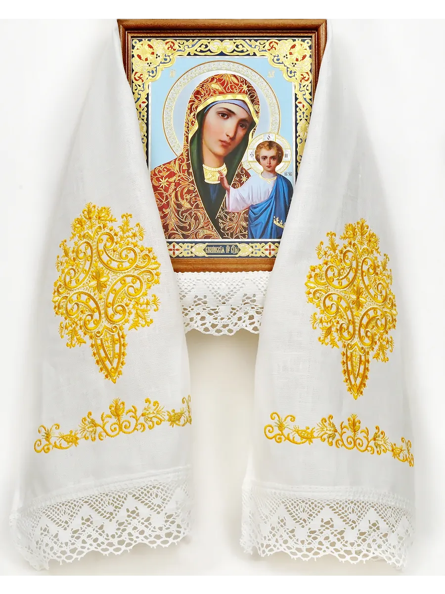 Рушник на икону "Благословение", 119х28см