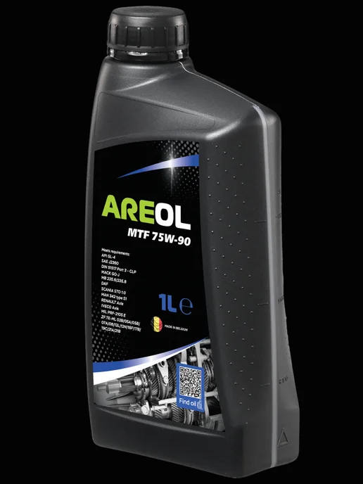 AREOL Трансмиссионное масло MTF 75W-90 ( 1 литр ), 1 л, фото 5