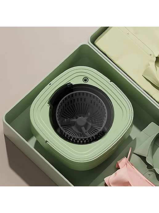 Складная мини-стиральная машина Р. UKЦ Green, зеленый
