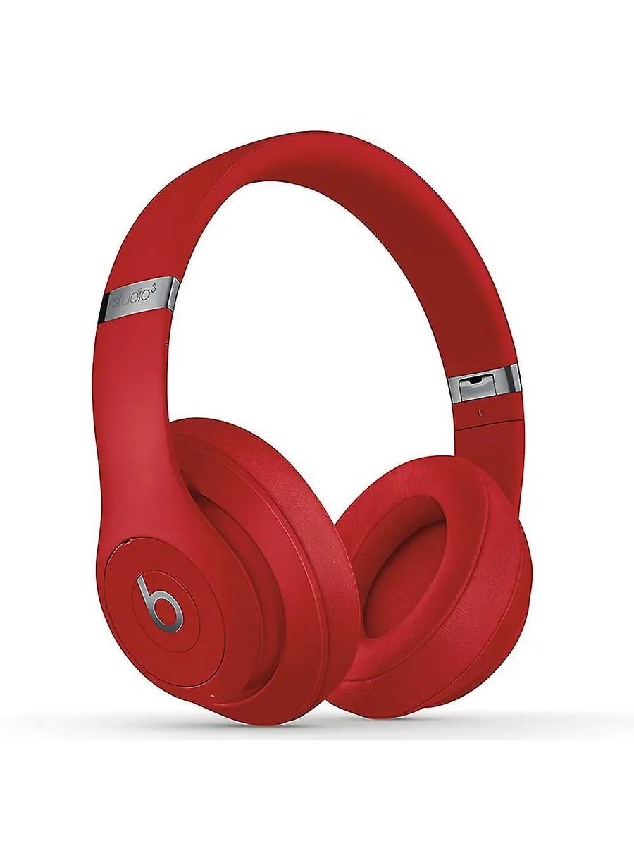 Наушники Beats Studio3 Wireless чёрные Ц красный