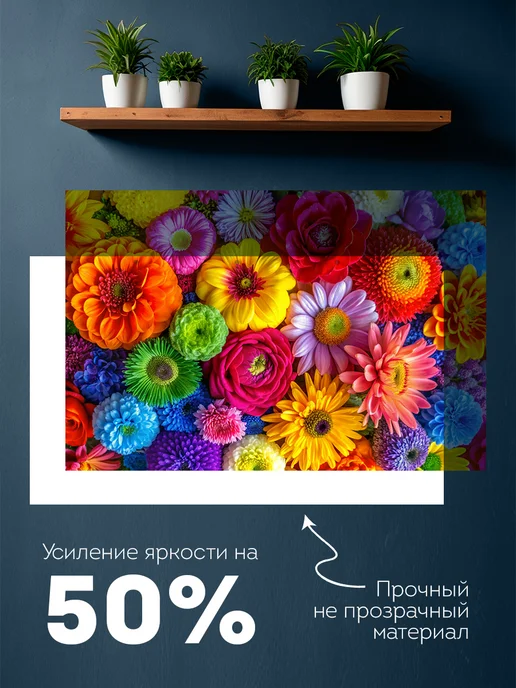 Projector screen Экран для проектора настенный светоотражающий 70’ дюймов, вариант, фото 2