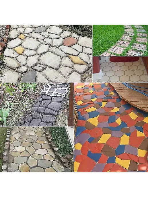 Черные декоративные формы для дорожек ЦAS35*35, 35x35, фото 5