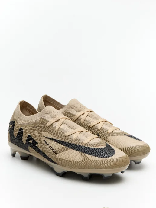 Nike Бутсы AIR ZOOM футбольные шиповки сороконожки, черный, фото 2