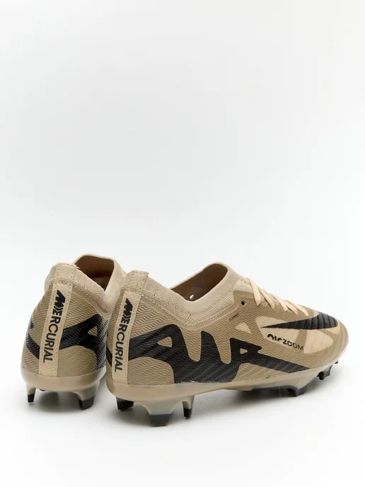 Nike Бутсы AIR ZOOM футбольные шиповки сороконожки, черный, фото 4