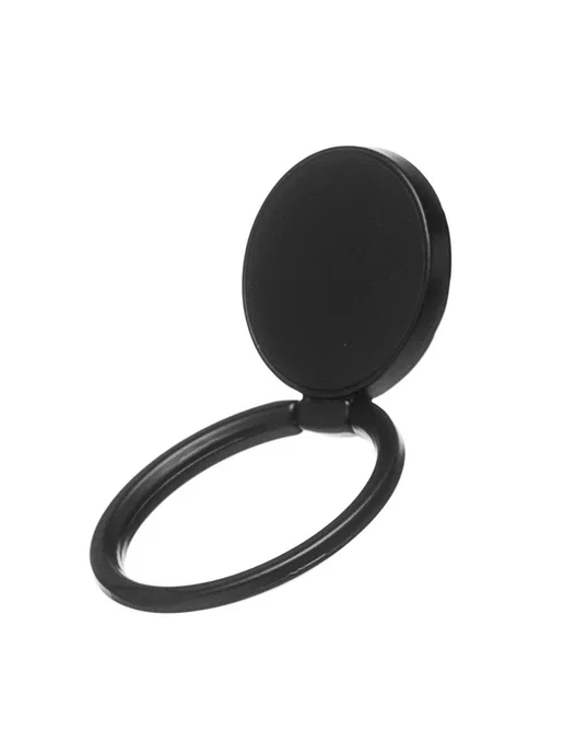 Держатель кольцо (Ring) попсокет (Popsocket), черный, фото 3