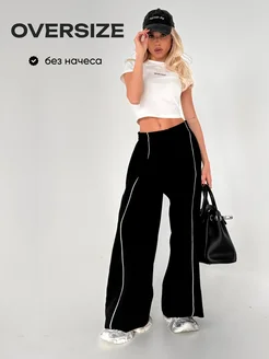 Спортивные штаны женские джоггеры без начеса y2k SUBFIT 324929851 купить за 2 462 ₽ в интернет-магазине Wildberries