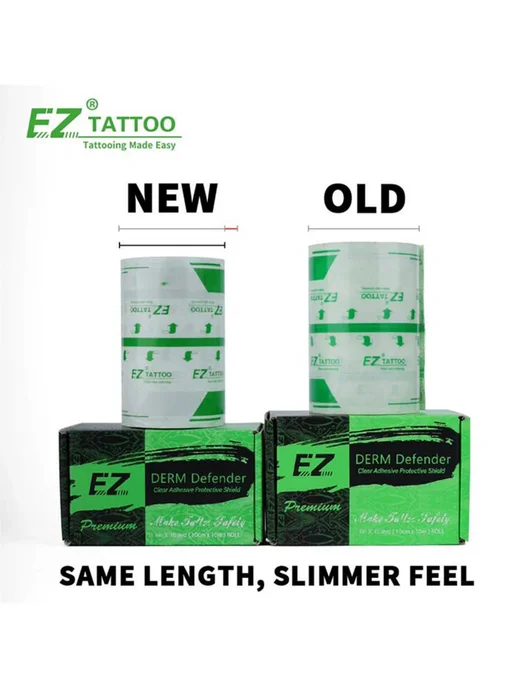 EZ Tattoo Заживляющая плёнка для тату EZ PREMIUM 10 см х 10 м, 10 м, фото 4