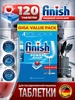 Таблетки для посудомоечной машины 120 шт Finish 324946422 купить за 1 778 ₽ в интернет‑магазине Wildberries