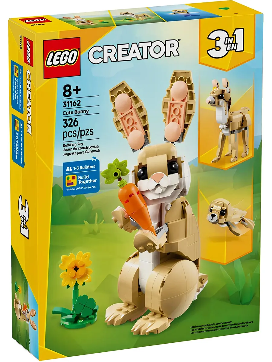 Конструктор Creator 31162 Кролик 3в1