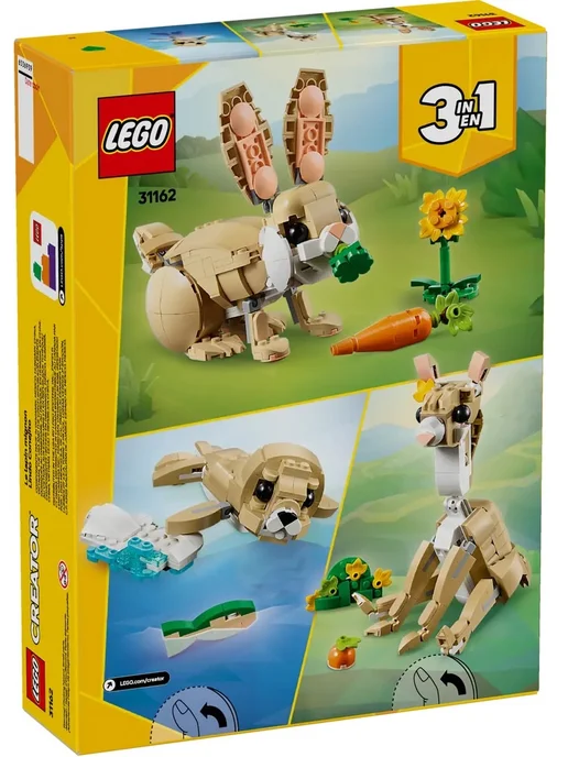 LEGO Конструктор Creator 31162 Кролик 3в1, зеленый, фото 2