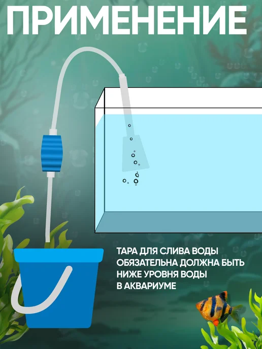 Barbus Набор для чистки аквариума 5 в 1, Barbus, фото 5