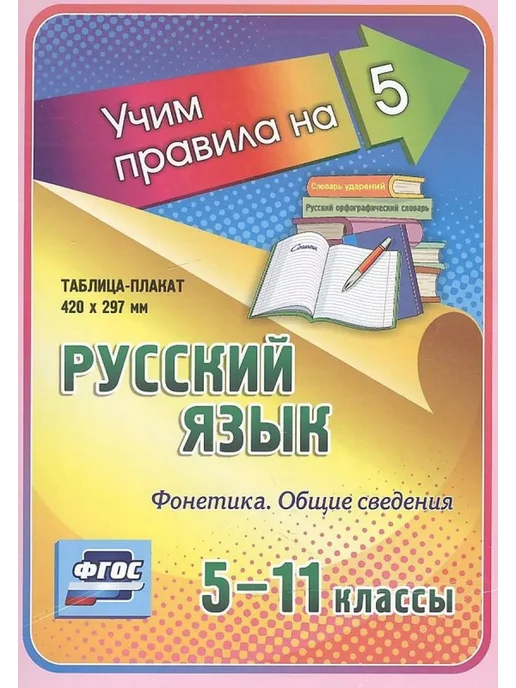 Учитель Русский язык. Фонетика. Общие сведения. 5-11 классы, вариант