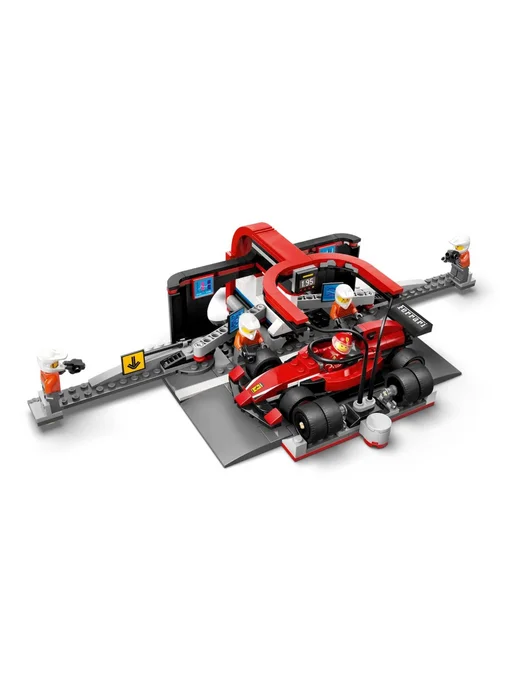 LEGO Конструктор Сity 60443 Пит-стоп команды Ferrari Formula 1, синий, фото 8