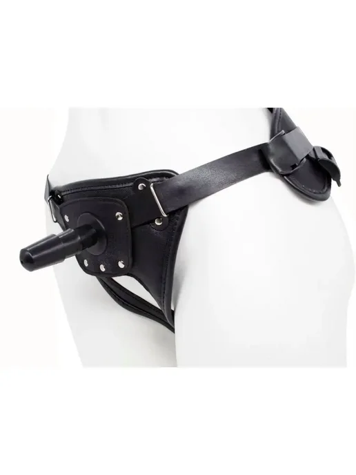 LOVETOY (А-Полимер) Страпон Harness Ultra Realistic 5,5, бежевый, фото 3