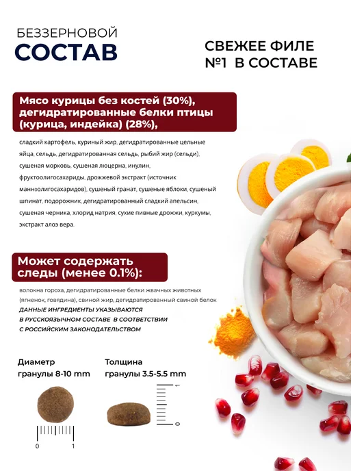 Сухой корм Farmina Кошек Прайм для собак, курица, 0,3 кг, фото 8