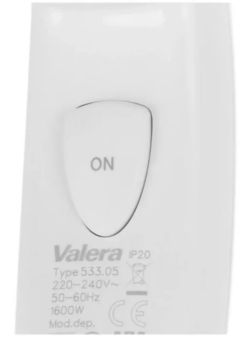 Valera Настенный фен Premium 1600 Super (533.05 038A), белый, фото 3