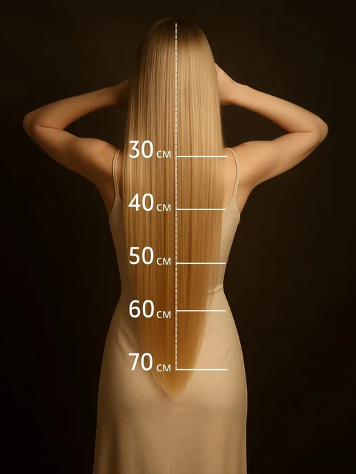SLAVIC HAIR Сompany Натуральные волосы для наращивания на капсулах 40 см 50 шт, 50 шт, фото 7