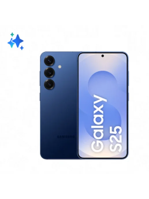 Смартфон Samsung S25 12/128 ГБ, синий, фото 2