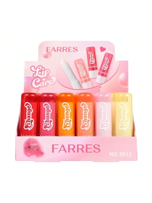 FARRES cosmetics Проявляющий бальзам Change для губ ассорти 2 штуки, розовый, фото 3