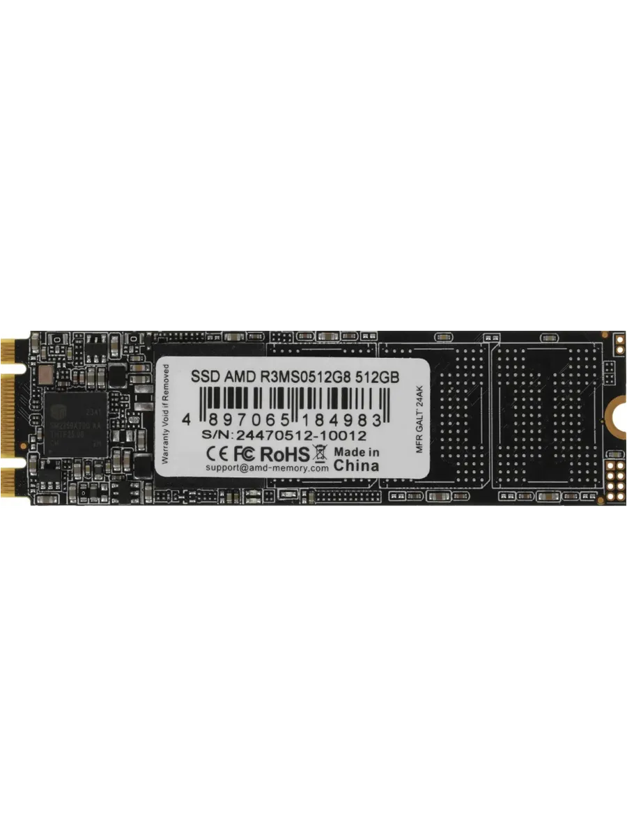 Твердотельный накопитель SSD Radeon R3, M.2 2280 512 ГБ AMD 325226111 купить в интернет‑магазине Wildberries