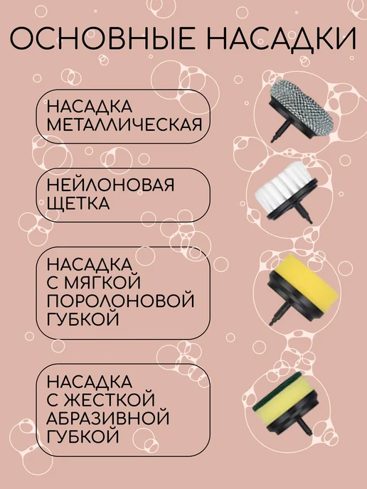 WeRR Электрическая щетка для уборки, вариант, фото 3