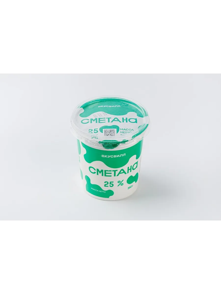 Сметана 25%, 350 г