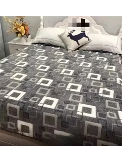 Плед покрывало на диван и кровать 180×200 Sabrr 419726391 купить за 378 ₽ в интернет‑магазине Wildberries