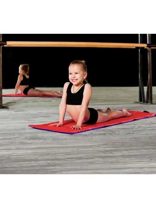Indigo Kids Gym Mat SM-043-BLR Blue-Red, Foldable Design, вариант, фото 4