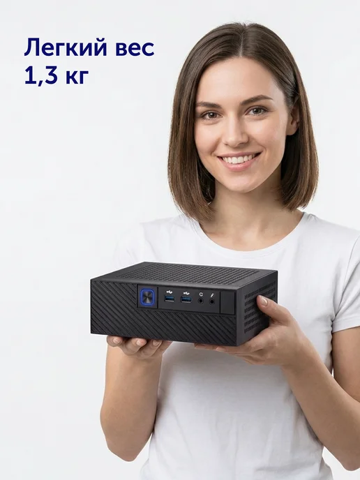 AZERTY Неттоп мини ПК AZ-0025 Ryzen5 3500U 4x3,7GHz, 8Gb, 256Gb, 8 ГБ, 256 ГБ, фото 4
