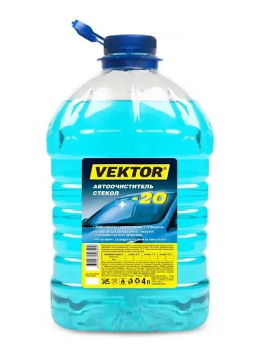 VEKTOR Автоочиститель стёкол, -20°C, 4 л, 4 л