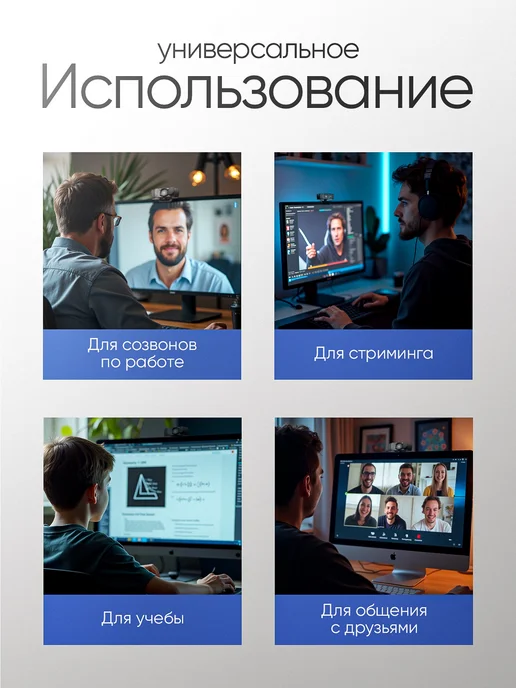 Zentrix Веб-камера с встроенным микрофоном 4К, вариант, фото 7