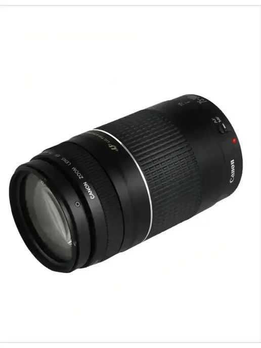 CANON Объектив EF 75-300mm f 4-5.6 III, черный, фото 2