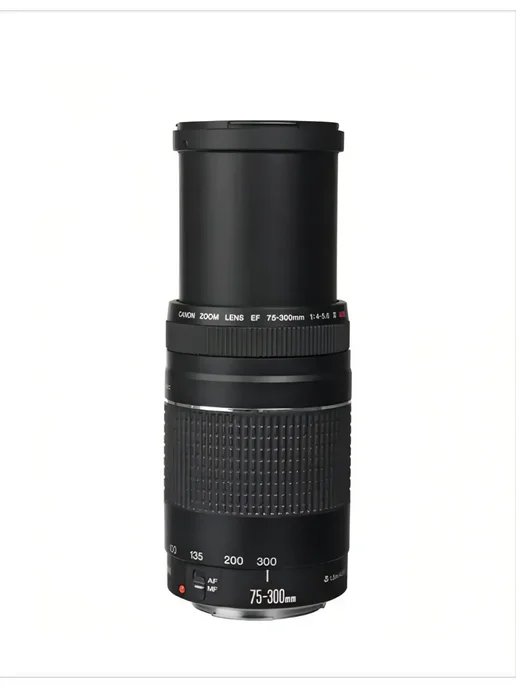CANON Объектив EF 75-300mm f 4-5.6 III, черный, фото 3