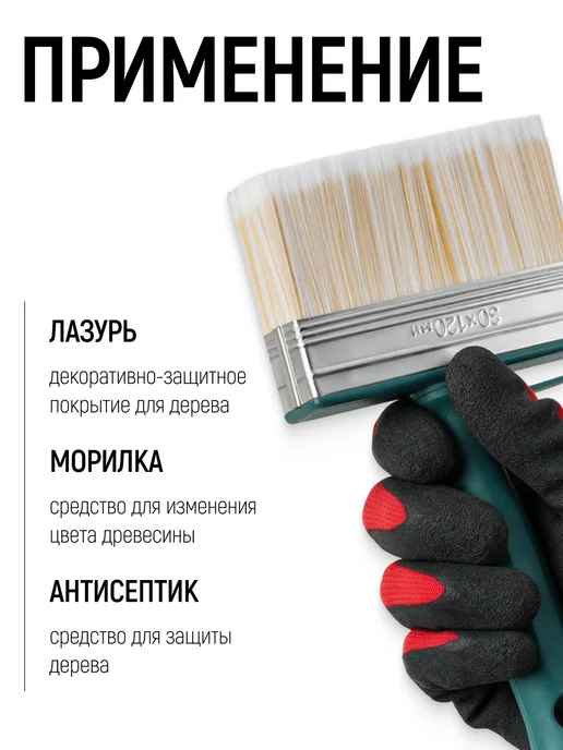 FIT FINCH INDUSTRIAL TOOLS Кисть макловица 120×30, малярная, искусственная щетина FIT, вариант, фото 6
