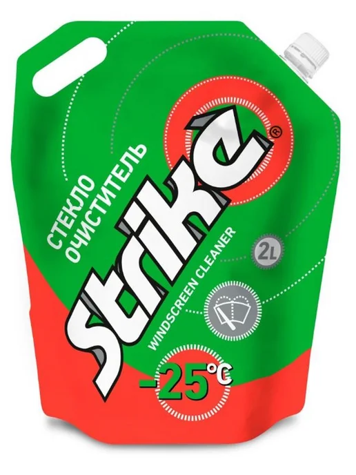 STRIKE Автоочиститель стёкол, -25° C, 2 л, 2 л