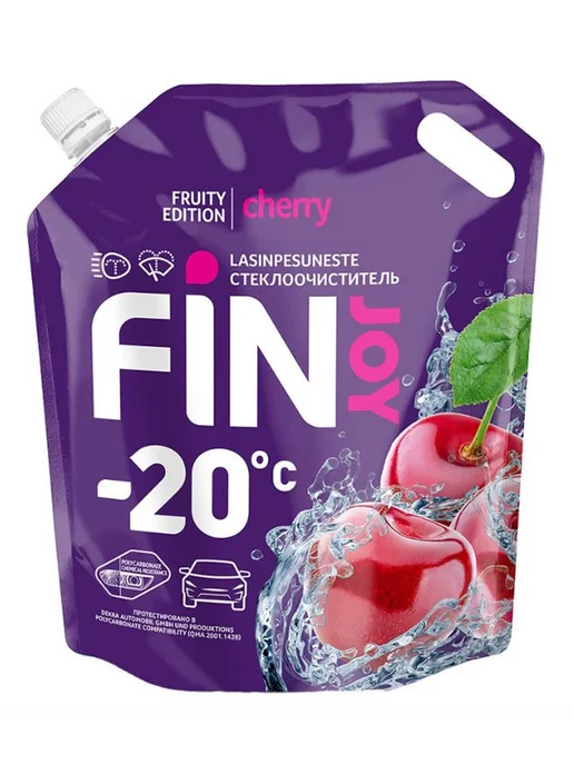 Finjoy Стеклоочиститель cherry -20° C 4 л, 3,5 л