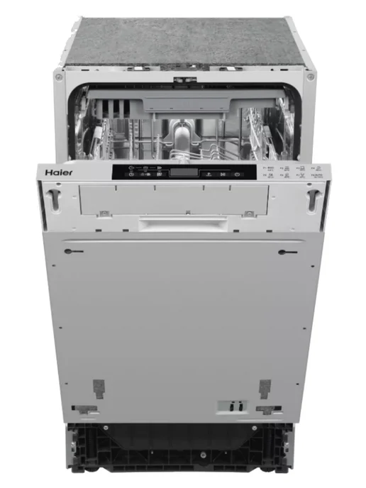 Haier Посудомоечная машина встраиваемая 45 см HDWE11-194RU, серый, фото 5