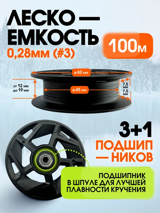 FISHWISH Катушка для спиннинга мультипликаторная для рыбалки, голубой, фото 7
