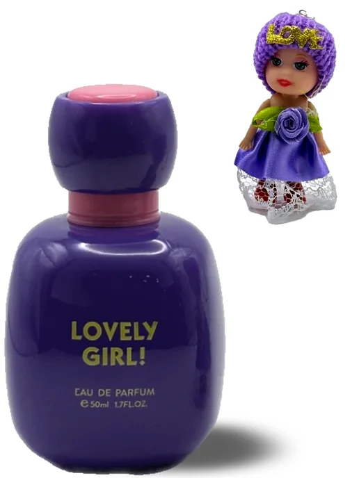 Духи детские с игрушкой LOVELY GIRL, вариант, фото 2