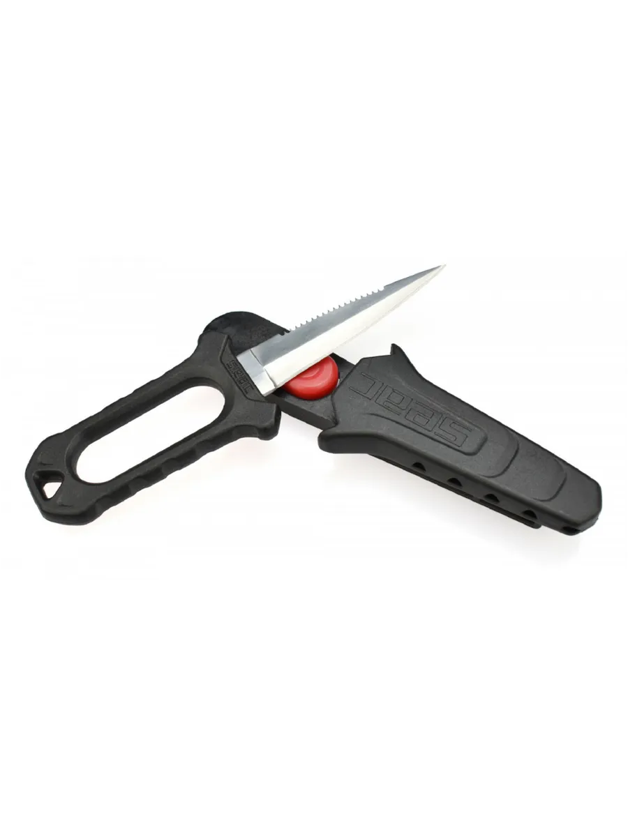 Нож подводный SEAC SUB DEVIL HD BLACK