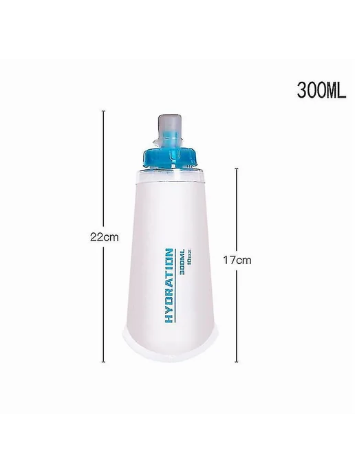 Спортивная складная фляга 400 млР. 300ML Цв. Blue, 300 мл