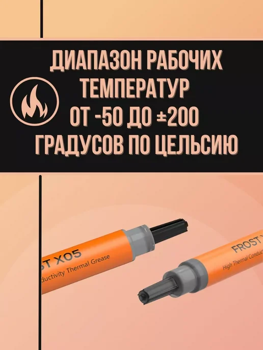ID-COOLING Термопаста для процессора FROST X05 3 гр в шприце, 3 г, фото 2