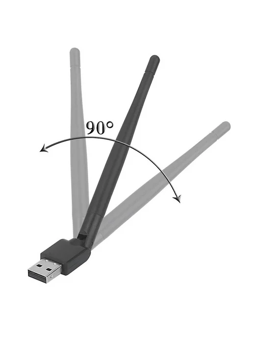 Wi-Fi адаптер USB 150 Мбит с MTK7601 RT5370, вариант, фото 3