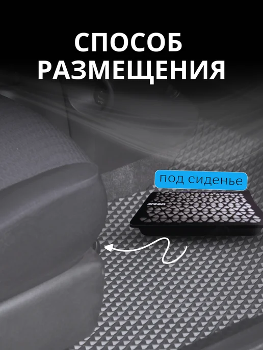 areon Аромабокс New Car, черный, фото 5