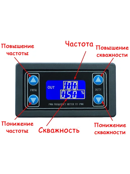 Аншнек Генератор ШИМ сигналов XY-PWM, вариант, фото 2