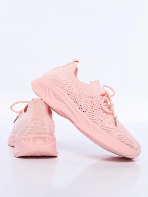 Qeen Step Кроссовки летние сетка дышащие, розовый, фото 7