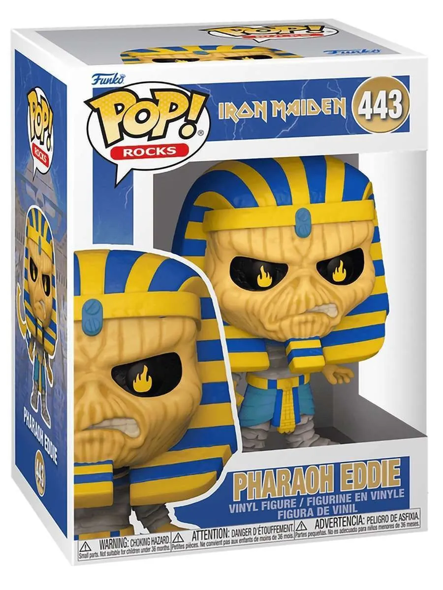 Фигурка Funko POP! Rocks Iron Maiden Pharaoh Eddie Фигурка Funko POP! Rocks Iron Maiden Pharaoh Eddie
