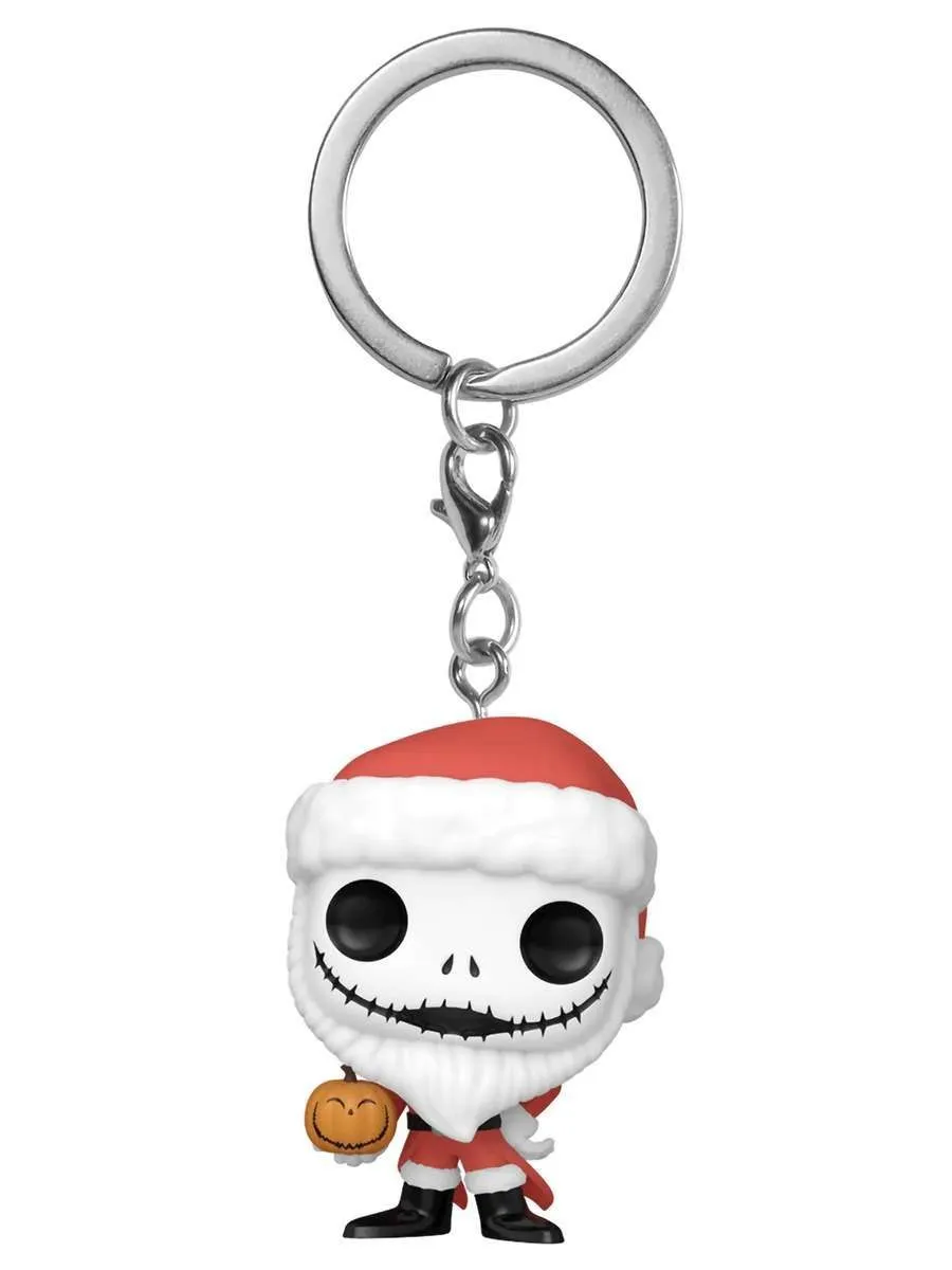 Брелок Funko POP! Disney TNBC Santa Jack w/Jackolantern