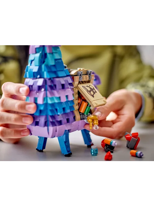 LEGO Конструктор Fortnite 77071 Лама, фиолетовый, фото 4